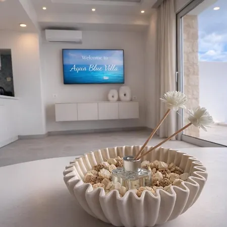 Aqua Blue With Private Swimming Pool فيلة *